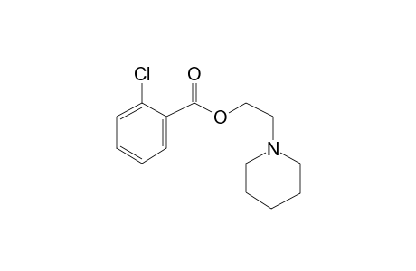2-(1-Piperidinyl)ethyl 2-chlorobenzoate