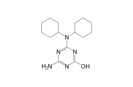 1,3,5-Triazine-2,4-diamine, 6-hydroxy-N,N-dicyclohexyl-