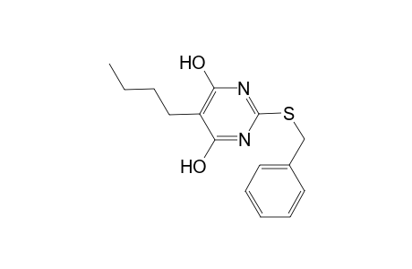 2-(Benzylsulfanyl)-5-butyl-6-hydroxy-4(3H)-pyrimidinone