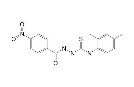 N-(2,4-Dimethylphenyl)-2-(4-nitrobenzoyl)hydrazinecarbothioamide