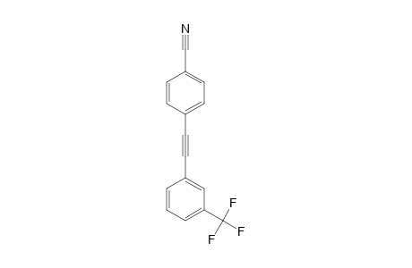 (4-Cyanophenyl)(3-trifluoromethylphenyl)ethyne