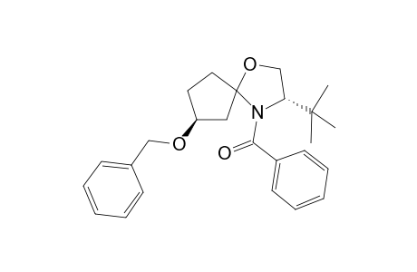 [(3S,7S)-7-(benzyloxy)-3-tert-butyl-1-oxa-4-azaspiro[4.4]nonan-4-yl]-phenyl-methanone