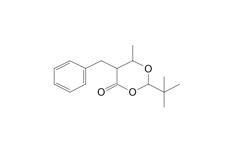 5-Benzyl-2-tert-butyl-6-methyl-1,3-dioxan-4-one