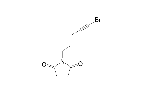 N-(5-Bromopent-4-ynyl)-succinimide