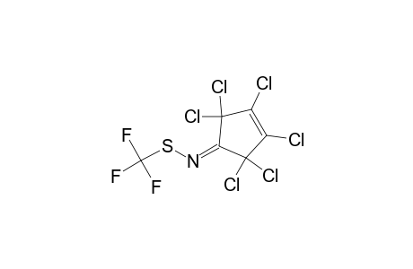 TRIFLUOROMETHYL-(HEXACHLORO-3-CYCLOPENTENYLIDENAMINO)-SULFIDE