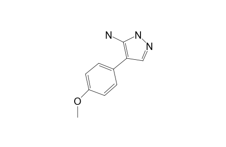 1H-Pyrazol-5-amine, 4-(4-methoxyphenyl)-