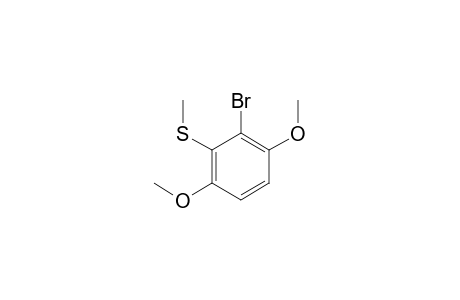 6-Bromo-2,5-dimethoxy-thioanisole