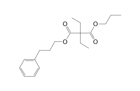 Diethylmalonic acid, 3-phenylpropyl propyl ester