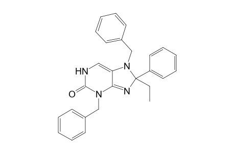 8-Ethyl-3,7-dibenzyl-8-phenyl-1,3,7,8-tetrahydro-2H-purin-2-one