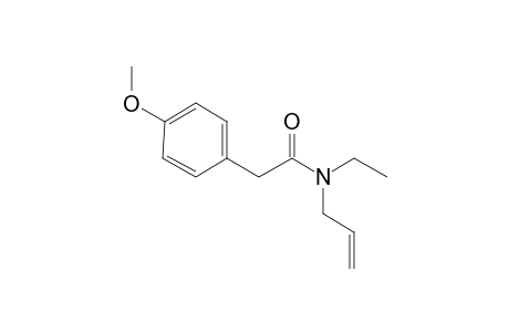 Acetamide, N-allyl-N-ethyl-2-(4-methoxyphenyl)-