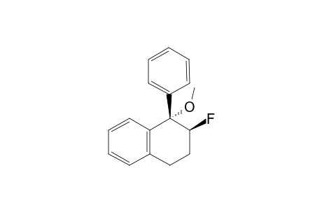 (+-)-r-1-Phenyl-1-methoxy-c-2-fluoro-1,2,3,4-tetrahydronaphthalene