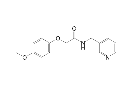 2-(4-Methoxyphenoxy)-N-(3-pyridinylmethyl)acetamide