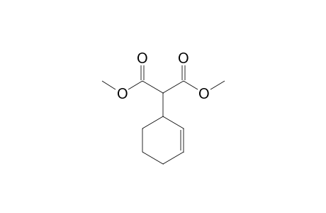 2-(1-cyclohex-2-enyl)propanedioic acid dimethyl ester