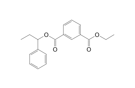 Isophthalic acid, ethyl 1-phenylpropyl ester