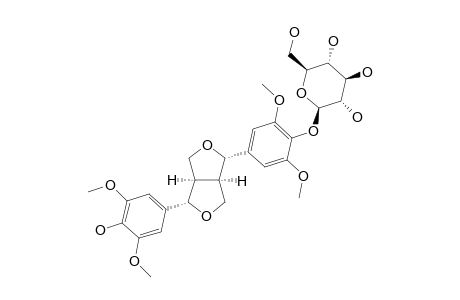 SYRINGARESINOL-4'-O-BETA-D-GLUCOPYRANOSIDE