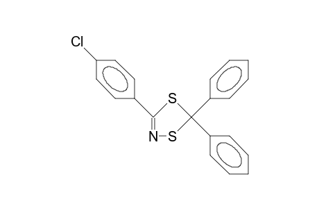 3-(4-Chloro-phenyl)-5,5-diphenyl-5H-1,4,2-dithiazole