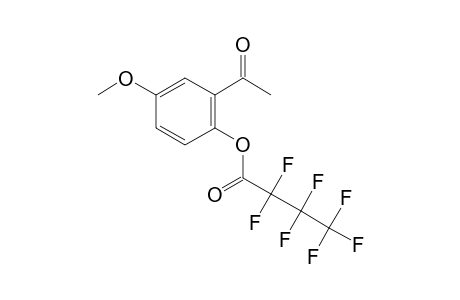 2'-Hydroxy-5'-methoxyacetophenone, heptafluorobutyrate