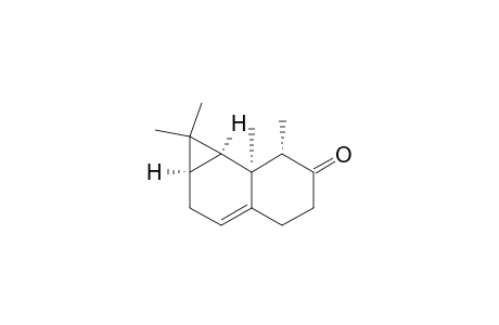 6H-Cyclopropa[a]naphthalen-6-one, 1,1a,2,4,5,7,7a,7b-octahydro-1,1,7,7a-tetramethyl-, [1aS-(1a.alpha.,7.alpha.,7a.alpha.,7b.alpha.)]-