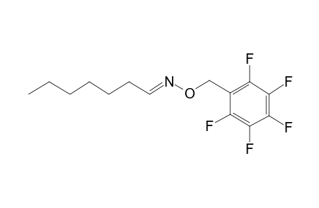 N-Heptanal, o-[(pentafluorophenyl)methyl]oxime