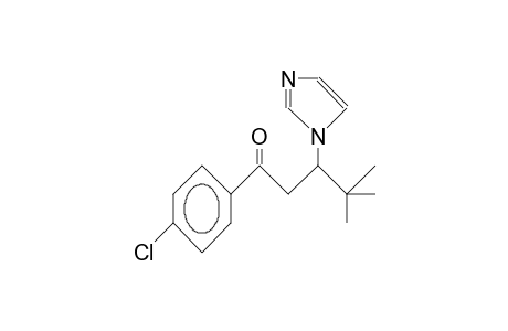 4'-Chloro-4,4-dimethyl-3-(1-imidazolyl)-valerophenone