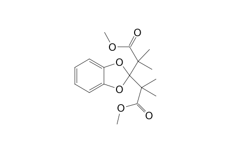 2,2-Bis(2-methoxy-2-oxo-1,1-dimethyl-ethyl)-1,3-benzodioxol