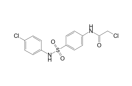 2-chloro-4'-[(p-chlorophenyl)sulfamoyl]acetanilide