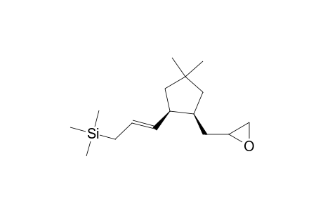 cis-1-(2,3-Epoxypropyl)-2-[(E)-3-(trimethylsilyl)-1-propenyl]-4,4-dimethylcyclopentane