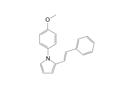 (E)-1-(4-Methoxyphenyl)-2-styryl-1H-pyrrole