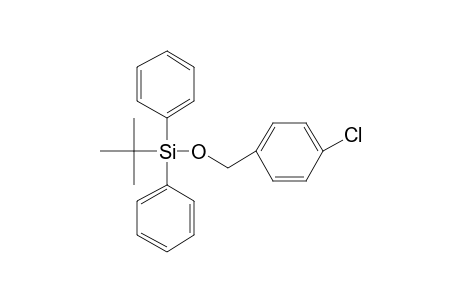 1-Chloro-4-diphenyl(T-butyl)silyloxymethylbenzene