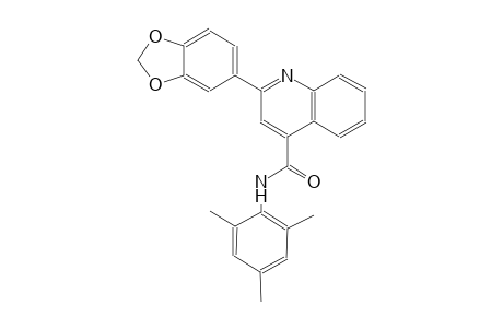 2-(1,3-benzodioxol-5-yl)-N-mesityl-4-quinolinecarboxamide