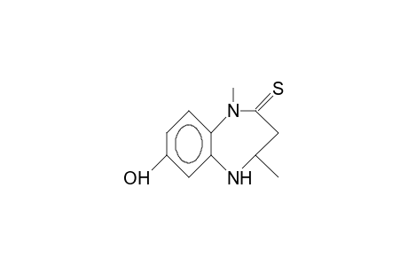 1,4-Dimethyl-7-hydroxy-1,3,4,5-tetrahydro-2H-1,5-benzodiazepine-2-thione