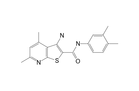 Thieno[2,3-b]pyridine-2-carboxamide, 3-amino-N-(3,4-dimethylphenyl)-4,6-dimethyl-