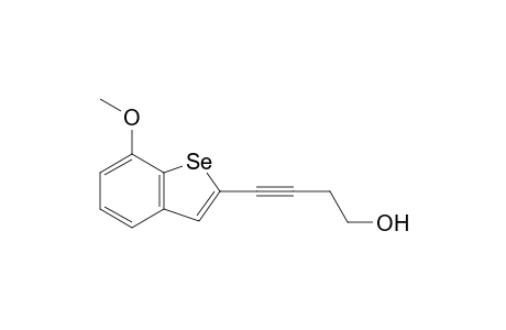 4-(7-Methoxybenzo[b]selenophen-2-yl)but-3-yn-1-ol