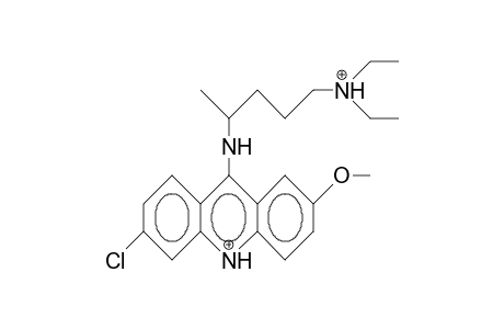 Quinacrine dication