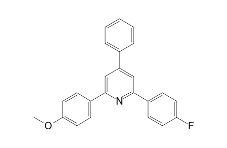 2-(p-Fluorophenyl)-6-(p-methoxyphenyl)-4-phenylpyridine