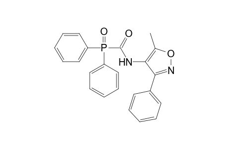 1-(diphenylphosphinyl)-N-(5-methyl-3-phenyl-4-isoxazolyl)formamide