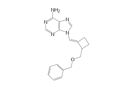 (E)/(Z)-9-{[2-(Benzyloxymethyl)cyclobutylidene]methyl}adenine