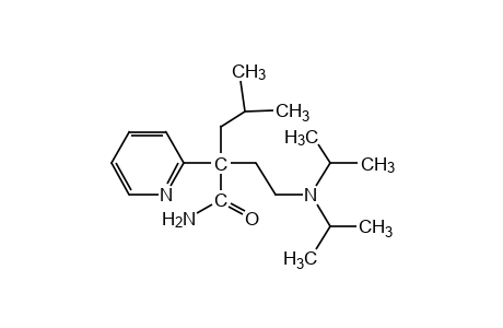 alpha-[2-DIISOPROPYLAMINO)ETHYL]-alpha-ISOBUTYL-2-PYRIDINEACETAMIDE