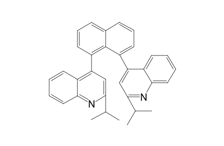 1,8-Bis(2-isopropyl-4-quinolyl)naphthalene