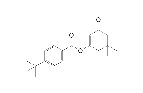 5,5-dimethyl-3-hydroxy-2-cyclohexen-1-one, p-tert-butylbenzoate