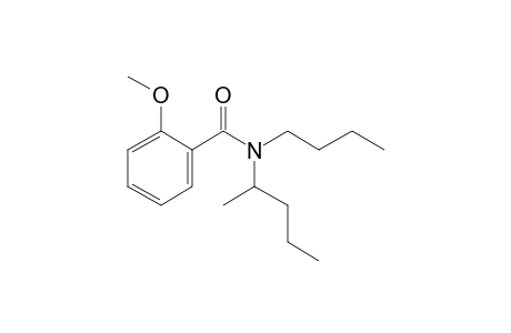 Benzamide, 2-methoxy-N-(2-pentyl)-N-butyl-