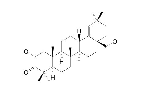 MAYTEFOLIN-B;2-ALPHA,28-DIHYDROXY-3-OXO-18-OLEANENE