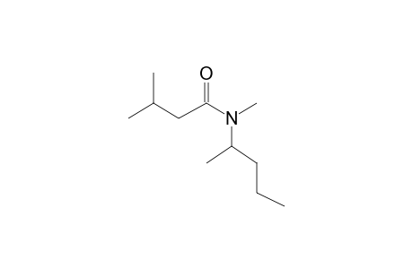 Isovaleramide, N-(2-pentyl)-N-methyl-