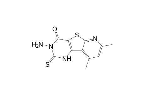 3-Amino-2,3-dihydro-7,9-dimethyl-2-thioxopyrido[3',2' ; 4,5]thieno[3,2-d]pyrimidin-4(1H)-one