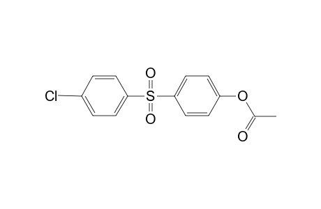Phenol, 4-(4-chlorophenylsulfonyl)-, acetate