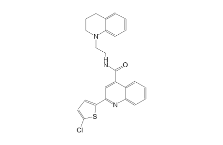 2-(5-chloro-2-thienyl)-N-[2-(3,4-dihydro-1(2H)-quinolinyl)ethyl]-4-quinolinecarboxamide