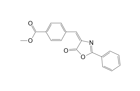 methyl 4-[(E)-(5-oxo-2-phenyl-1,3-oxazol-4(5H)-ylidene)methyl]benzoate