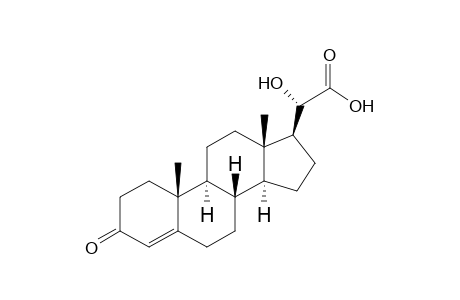 20Beta-hydroxy-3-oxopregn-4-en-21-oic acid