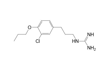 N-[3-(3-Chloro-4-propoxyphenyl)propyl]guanidine