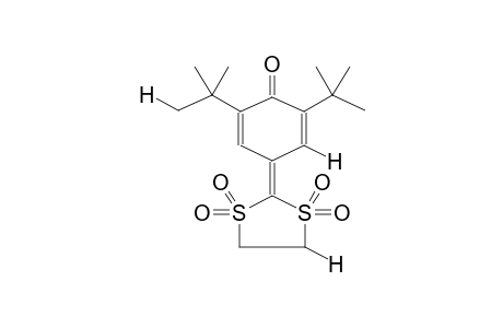 QUINONE, 2,6-DI-TERT-BUTYL-4-ETHYLENEDISULPHONOMETHIDE